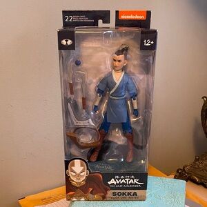 NEW! Avatar the Last Airbender SOKKA Book One:Water McFarlane Nickelodeon Toys